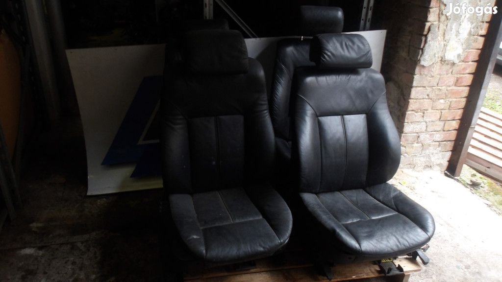 [GYÁRI BONTOTT] BMW E39 BŐR BELSŐ FEKETE KOMPLETT